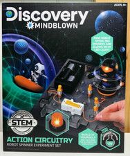 Discovery Mindblown Action Circuitry Robot Spinner Experiment Set NEW