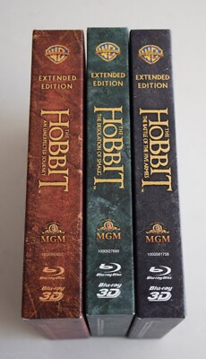 The Hobbit Movie Trilogy 3D + 2D Blu-ray [Japan Extended Limited
