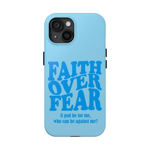 Faith Over Fear Tough Phone Cases iPhone case Samsung Case Custom cellphone case - Picture 12 of 38