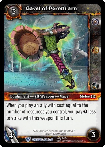 WOW TCG World of Warcraft : War of the Ancients Rare & Epic - SELECT CARDS! - Picture 28 of 73
