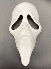 OLD Ghostface Scream VI 6 Mask - PRIMED Blank - Strap  Eye Mesh included 