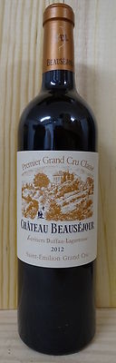 Château Beausejour Duffau Lagarosse 2012, 1er Grand Cru Classé - 94+ P. Parker!