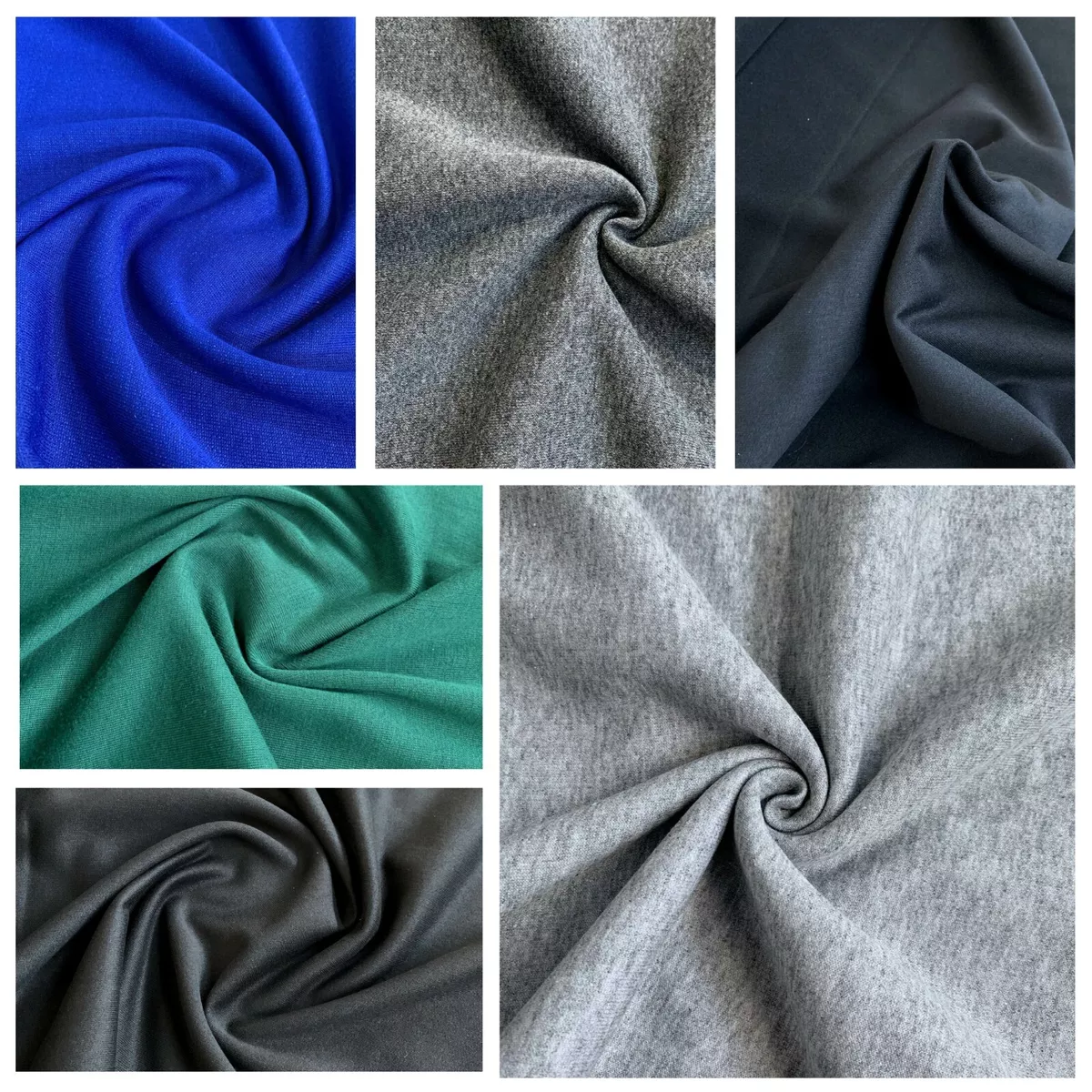 FLEECE HOODIE FABRIC Tubular 54 COTTON 37 POLYESTER Jumper Jersey Sweatshirt