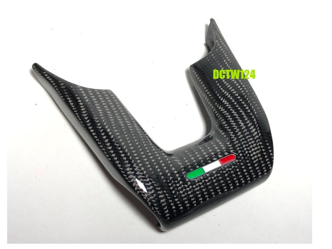 Real Carbon steering wheel bottom U trim Lamborghini URUS 18~ replacement NEW
