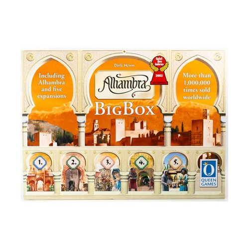 Queen Boardgame Alhambra Big Box (1st Ed, Kickstarter Ed) Box VG+/NM