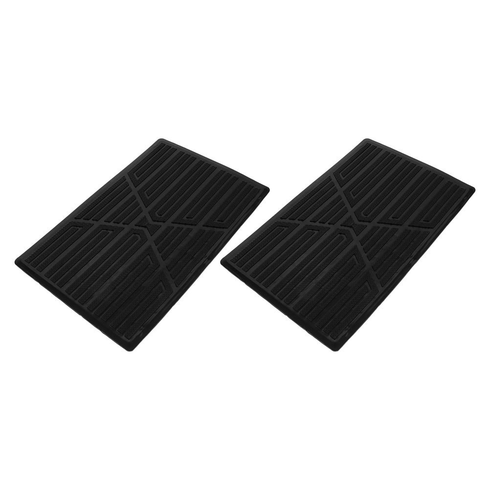 2 Pcs Automotive Carpet Repair Patch Brake Pedal Pad Replacement