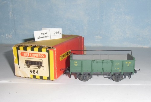 Trix Express Rivarossi TE 984 Güterwagen S.V. Italia 5901/1  Neuzustand #P16 | Condition: Gebraucht
