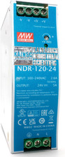 Mean Well NDR-120-24 AC/DC 24V 5A 120W Industrial DIN Rail Power Supply Single O