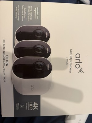*READ DESCRIPTION* Arlo Ultra 3rd Gen 4K Security Camera + SmartHub