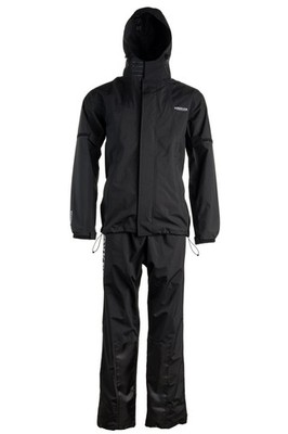 Rokker TRC Classic Rain Set Black Gr. L zweiteilige Regenkombi schwarz