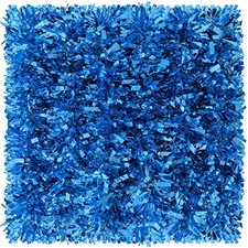 59 Feet Christmas Tinsel Garland Metallic Twist Ornaments Hanging Light Blue