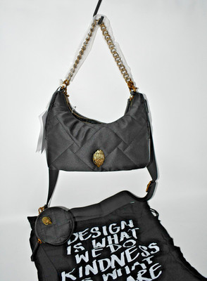 KURT GEIGER LONDON Recycled Multi Crossbody in Black #8471800229 NWT