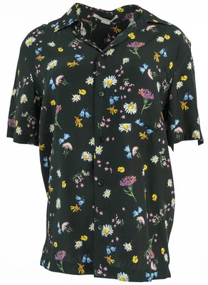 Stella McCartney Ditsy Floral Blouse in Black Multi - Image 1 of 2