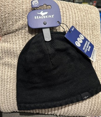 Sealskinz 100% Waterproof Cold Weather Beanie Black - S/M