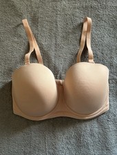 WACOAL 34 H  #854119 RED CARPET STRAPLESS UNDERWIRE BRA, SAND