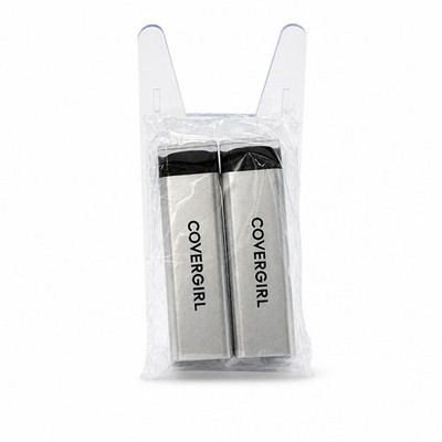 COVERGIRL Exhibitionist Metallic Lipstick Don't Tell 555 0.123oz, 2 PACK