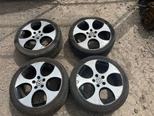 VOLKSWAGEN GOLF MK5 18" MONZA GTI ALLOY WHEELS BBS alloys with tyres 1K0601025AH
