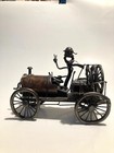 Dennis Aaron's signed metal sculpture Indianapolis old car — photo 3