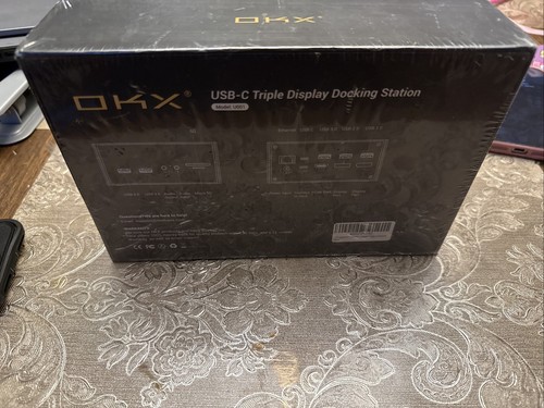 Station d'accueil OKX USB-C triple affichage Modèle--U001 *NEUF* - Photo 2/2