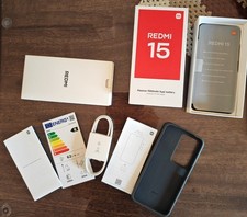 Xiaomi، Redmi 15 4G,8GB, 256Gb, Android 16, Excellent condition.