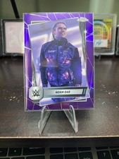 2025 Topps Chrome WWE - Noam Dar #142 Purple Refractor NXT