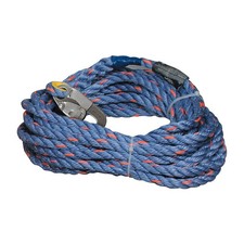 HONEYWELL MILLER 300L-Z7/50FTBL Vertical Rope Lifeline,Single Snap Hook 3WNK7