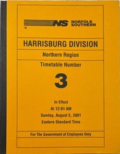 Norfolk Southern Harrisburg Div, Northern Reg...
