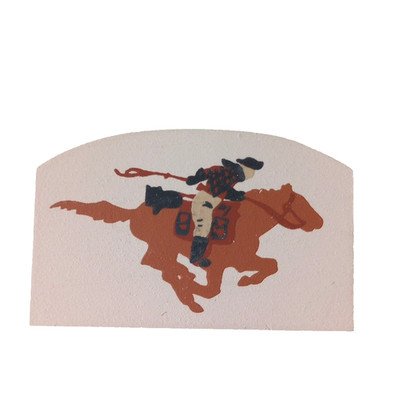 Cats Meow Village Pony Express Wood Accessory Retired Well Fargo 148 NOS 
