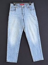 Levi's Women's Vintage 550 Jeans Relaxed Fit Tapered Leg Size 8S Light Wash Y2K