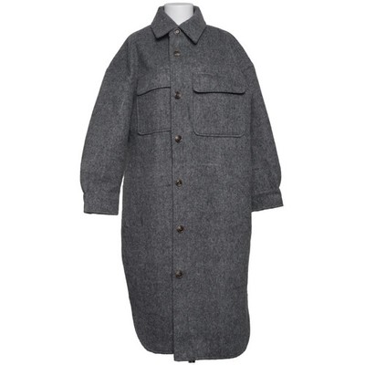 Primark, Mantel, Damen, Größe: XL, Grau, Polyester, Einfarbig #EMF