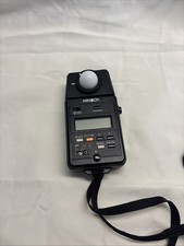 Minolta Auto Meter III 3 Handheld Light Exposure Meter With Case Tested Working