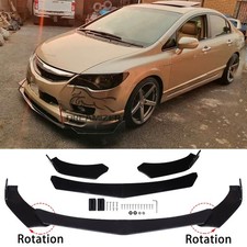 For Honda Civic EP3 Type R Front Bumper Splitter Lip Diffuser Spoiler Body Kit