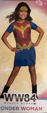 Wonder Woman Costume Child Costume Wonder Woman Dress Tiara Kids Sm 4-6