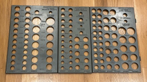 Craftsman Socket Organizer 3 Trays Sockets standard & Metric 6pt & 12pt