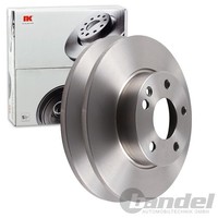 2X NK Bremsscheiben 276Mm Voll Vorne Passend FÜR MERCEDES-BENZ A-KLASSE | 203371