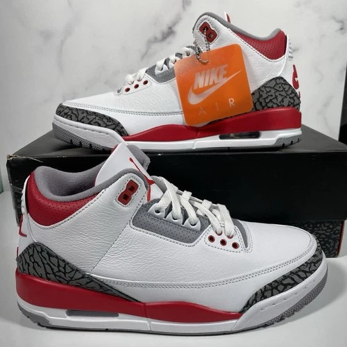 Jordan 3 Retro Fire Red OG 2022 Size 8 Men's
