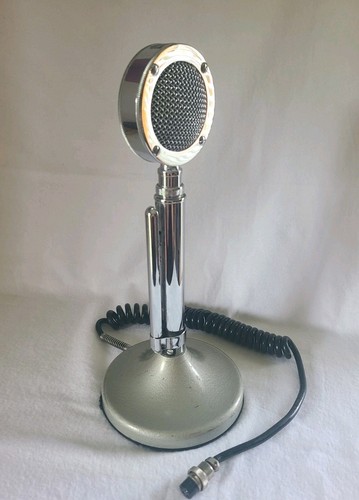 Vintage Astatic D-104 Ham CB Radio Microphone Model T-UG8 Stand 4 PIN - AS IS - Zdjęcie 2 z 16