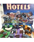 Vintage 1987 HOTELS Board Game Milton Bradley Real Estate Game - 100% Complete