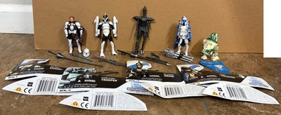 2008 Star Wars BAD Droid Factory Set of 5 BD09 10 13 16 R4-J1 Legacy Collection