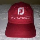 AHEAD Classic AJGA FootJoy FJ Invitational Adjustable Dark Red Golf Hat — photo 2