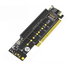 PCIe 4.0 channel expansion 8 4 4 expansion 2 M. 2 NVME interface pci-e split