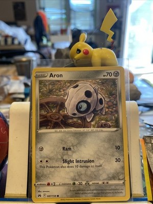 Pokémon - Aron - Crown Zenith - 087/159 ENG - Common - MINT