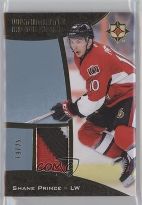 2015 Upper Deck Ultimate Collection Rookies Gold 19/25 Shane Prince Patch 0k70