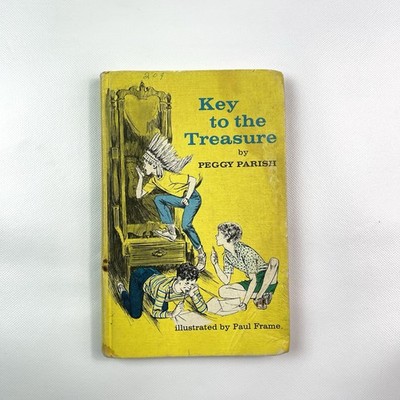 Key to the Treasure Peggy Parish Macmillan 1966 Hardcover Children s Book
