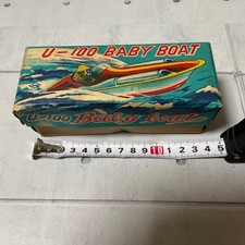 Aoshin Tin Toy U-100 Baby Boat W/BOX F/S FEDEX