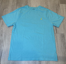 POLO RALPH LAUREN Boy's Solid Short Sleeve T-shirt Size L 14-16