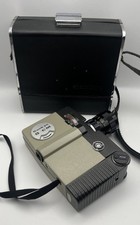 Vintage 1960s Sankyo 8 CM Super 8 Movie Cine Camera In Original Case