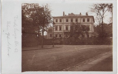 DRESDEN Einzel villa Radeberger Strasse 53 private Fotokarte ungelaufen fast TOP