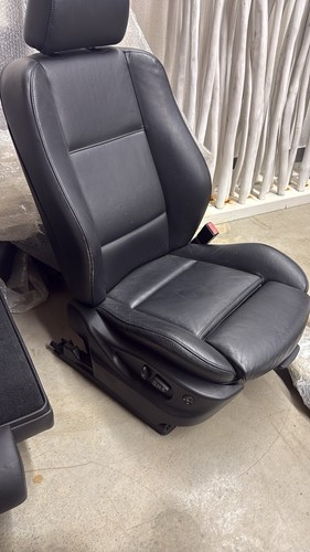 BMW X5 4.6is Innenausstattung Sportsitze Napa Leder Schwarz Individual