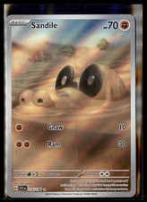 Sandile 216/198 Illustration Rare Scarlet & Violet Pokemon Holo on eBay
